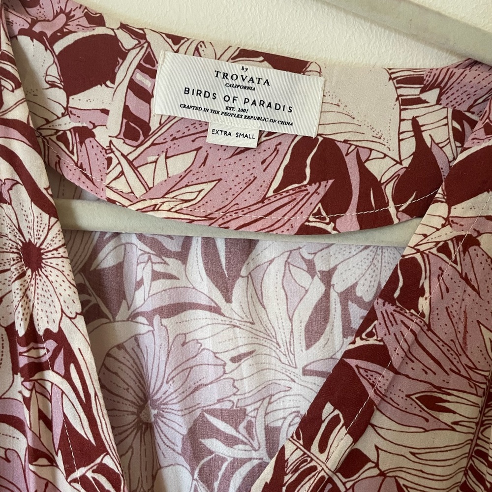 Trovata Floral Print Dress